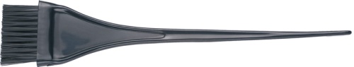 картинка Кисть для окрашивания волос с черной прямой щетиной 40мм - T-1152  
