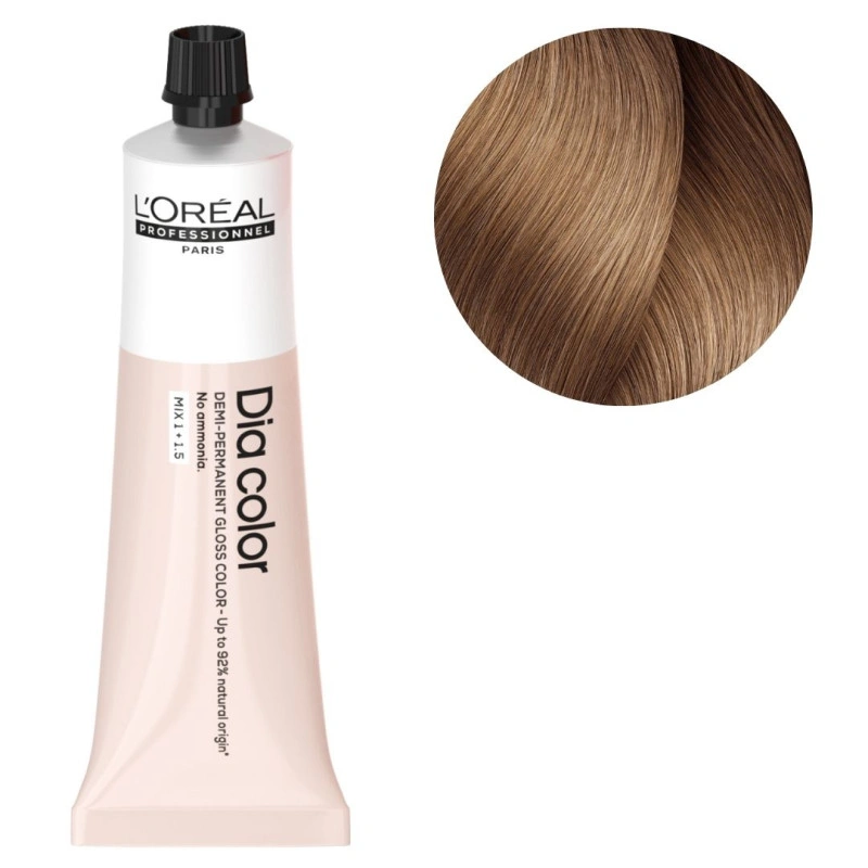 картинка Краска для волос - Loreal Dia Color 8.23 Светлый блондин перламутрово-золотистый