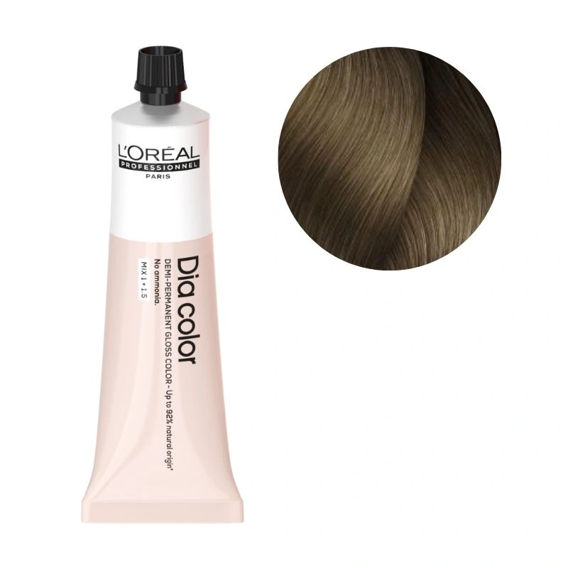 картинка Краска для волос - Loreal Dia Color 8.13 Светлый блондин пепельно-золотистый