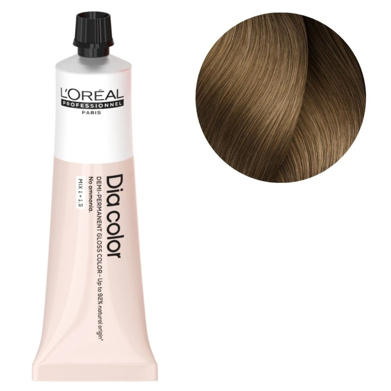 картинка Краска для волос - Loreal Dia Color 8 Светлый блондин