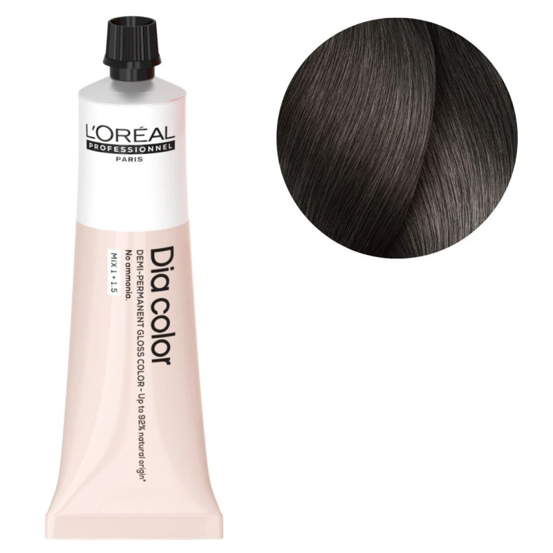 картинка Краска для волос - Loreal Dia Color 6.1 Темный блондин пепельный 