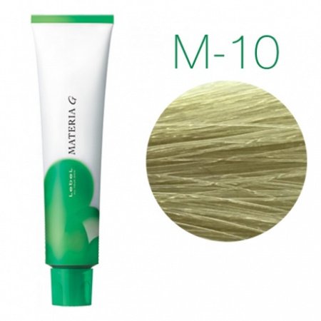 картинка Перманентная краска для седых волос - Lebel Materia Grey M-10 - яркий блондин матовый