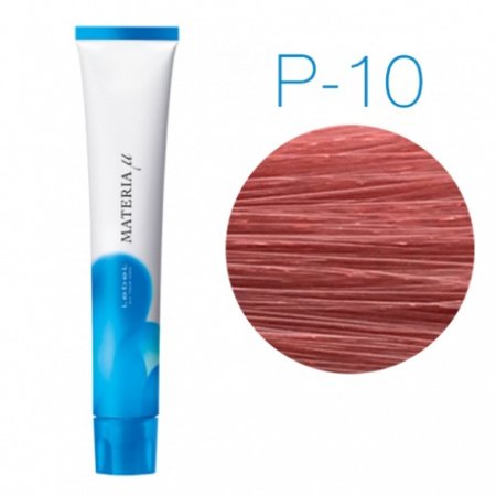 картинка Тонирующая краска для волос - Lebel Materia Lifer P-10 - яркий блондин розовый