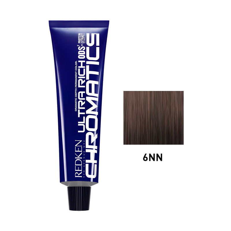 картинка Краска для волос без аммиака - Redken Chromatics Ultra Rich  6NN - натуральный