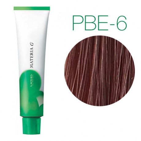 картинка Перманентная краска для седых волос - Lebel Materia Grey PBe-6 - темный блондин розово-бежевый