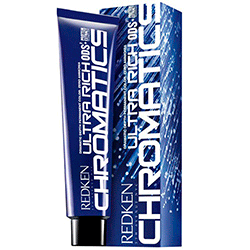 картинка Краска для волос без аммиака - Redken Chromatics Ultra Rich  6AB - натуральный пепельно-голубой
