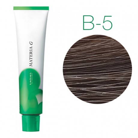 картинка Перманентная краска для седых волос - Lebel Materia Grey B-5 - светлый шатен коричневый