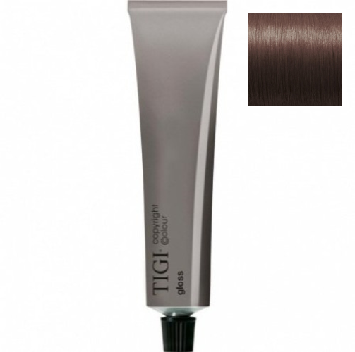 картинка Тонирующая Крем-Краска - Tigi Copyright Сolour Gloss 6/85 - темный блонд пепельно-красный