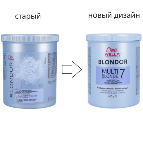 картинка Порошок для блондирования без образования пыли 