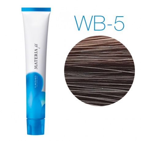 картинка Тонирующая краска для волос - Lebel Materia Lifer WB-5 - светлый шатен тёплый