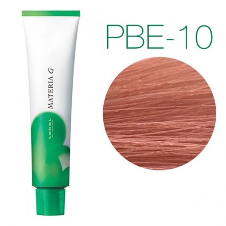 картинка Перманентная краска для седых волос - Lebel Materia Grey PBe-10 - яркий блондин розово-бежевый