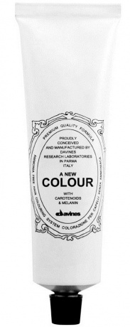 картинка Перманентная крем-краска без аммиака - Davines A New Colour 1.0 Black-Черный