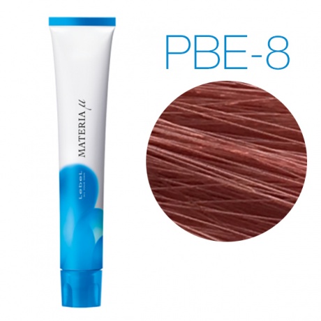 картинка Тонирующая краска для волос - Lebel Materia Lifer PBe-8 - светлый блондин розово-бежевый