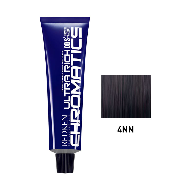 картинка Краска для волос без аммиака - Redken Chromatics Ultra Rich  4NN - натуральный