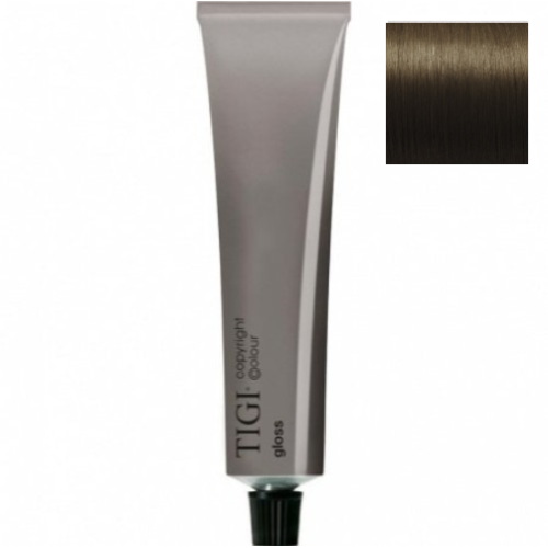 картинка Тонирующая Крем-Краска - Tigi Copyright Сolour Gloss 4/0 - коричневый натуральный