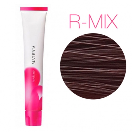 картинка Перманентная низкоаммиачная краска для волос - Lebel Materia R-mix - красный