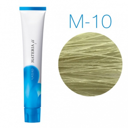 картинка Тонирующая краска для волос - Lebel Materia Lifer M-10 - яркий блондин матовый
