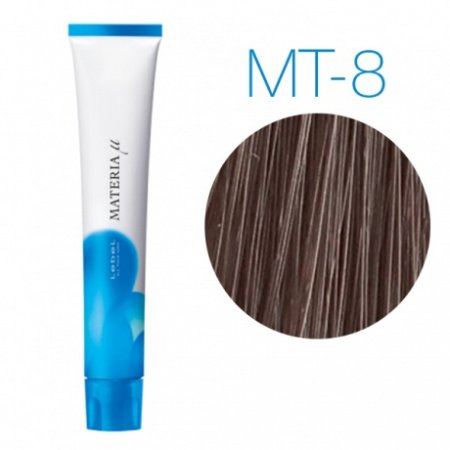 картинка Тонирующая краска для волос - Lebel Materia Lifer MT - 8 - светлый блондин металлик
