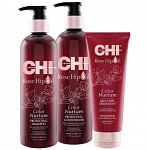 CHI Rose Hip Oil - Линия для ухода за окрашенными волосами