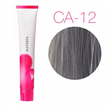 картинка Перманентная низкоаммиачная краска для волос - Lebel Materia 3D CА-12 - супер блондин пепельный кобальт