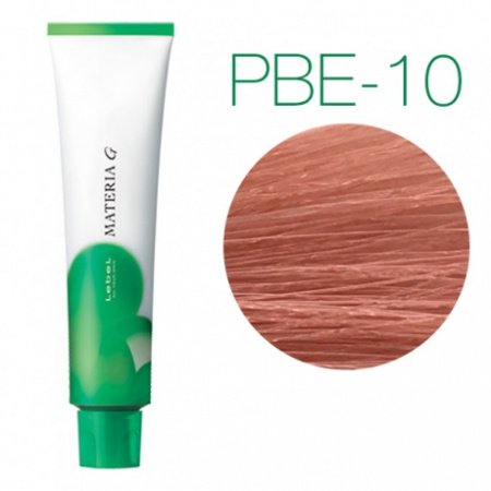 картинка Перманентная краска для седых волос - Lebel Materia Grey PBe-10 - яркий блондин розово-бежевый