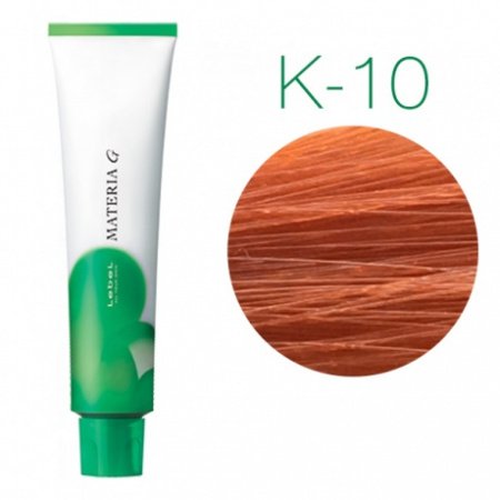 картинка Перманентная краска для седых волос - Lebel Materia Grey K-10 - яркий блондин медный