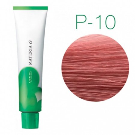 картинка Перманентная краска для седых волос - Lebel Materia Grey P-10 - яркий блондин розовый
